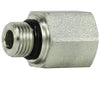 6405O128 | 1-1/16-12X1/2 (M ORB X F NPT ST ADPT), Hydraulic, Steel O-Ring Adapter, O-Ring to Female Pipe Adapter | Midland Metal Mfg.