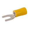 6255CX | Insulated spades, pack of 100, wire range 12-10, stud #10 | DiversiTech