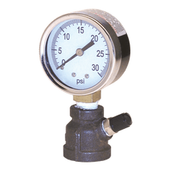 DiversiTech TG-30-12 Leak Test Gauge – 1/2in. FPT. Conn., 30 psi | Midwest Supply Us