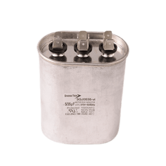 DiversiTech 3GJ0535 Motor run capacitor, 370V, oval, 35+5µF | Midwest Supply Us