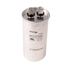 DiversiTech 37550R Motor run capacitor, 370V, round, 55µF | Midwest Supply Us