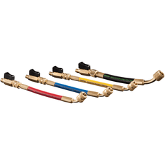DiversiTech 1839143 Set of 4 Hoses 60in with Ball Valve Extensions | Midwest Supply Us
