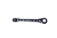 DiversiTech 1839045 Reversible Ratcheting Service Wrench 1/4in x 3/16in Square - 1/2in x 9/16in Hex | Midwest Supply Us
