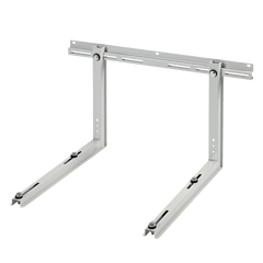 DiversiTech QSWB2000SS Wall Bracket with Rail, Stainless Steel | Midwest Supply Us