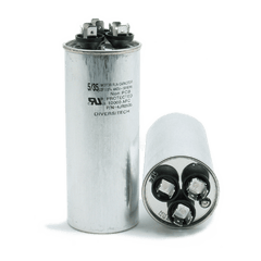 DiversiTech 3GR0425 Motor run capacitor, 370V, round, 25+4µF | Midwest Supply Us