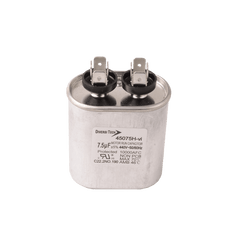 DiversiTech 45075H Motor run capacitor, 440V, oval, 7.5µF  | Midwest Supply Us