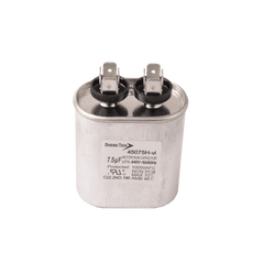 DiversiTech 45075H Motor run capacitor, 440V, oval, 7.5µF | Midwest Supply Us