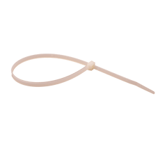 DiversiTech 6263CX Nylon cable ties, pack of 100, length- 11in., color- natural- max bundle diameter- 3in., tensile strength- 50 lb.  | Midwest Supply Us