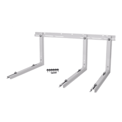 DiversiTech QSWB2005 Large Wall Bracket with Rail and 3 Arms, Steel | Midwest Supply Us