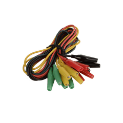 DiversiTech 5031 Low voltage test leads, eight 22in. long, color-coded leads with fully insulated alligator clips | Midwest Supply Us