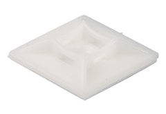 DiversiTech 6269 Cable tie mounts, 1in. square, adhesive backed, pack of 11 | Midwest Supply Us