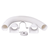 230-FH4-KIT | SpeediChannel 4in. Flex Hose Kit Ivory | DiversiTech