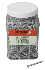 DiversiTech 5-SCR82 8 x 2 Taper Point, pack of 350 | Midwest Supply Us