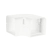 230-FB3W | SpeediChannel 3in. 90 Degree Flat Bend White Pack of 10 | DiversiTech