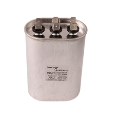 DiversiTech 4JJ0530 Motor run capacitor, 440V, oval, 30+5µF  | Midwest Supply Us