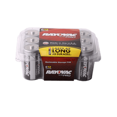 DiversiTech 7-ALC-12 Alkaline C Battery, Contractor Pack, pack of 12 Pack of 96 | Midwest Supply Us