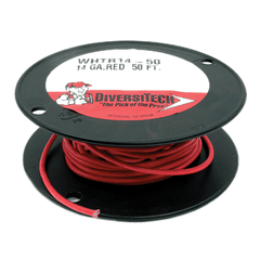DiversiTech WHTR14-50 14 gauge, red, 50ft. | Midwest Supply Us