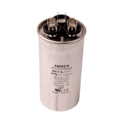 DiversiTech 3GR7540 Motor run capacitor, 370V, round, 40+7.5µF | Midwest Supply Us