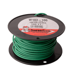 DiversiTech W103-100 10 gauge, green, 100ft.  | Midwest Supply Us