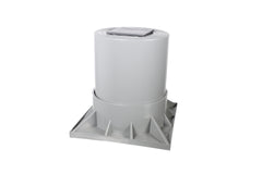 DiversiTech HPR-6-2P Two Piece Heat Pump Riser, 6in. Pack of 16 | Midwest Supply Us