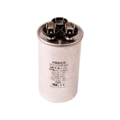 DiversiTech 3GR7530 Motor run capacitor, 370V, round, 30+7.5µF | Midwest Supply Us