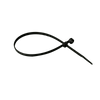 WTMB07 | Black Wire Ties with Mounting Hole – 7in. Nylon, pack of 100, Tensile Strength 50 | DiversiTech