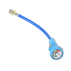 DiversiTech 20133 Charging hose for Seal-N-Go with Gauge, Blue  | Midwest Supply Us