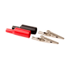 5033 | Steel alligator clips for use with test probes (.075in. - .080in.), 1-31/32in. long, jaws open 5/16in. max., pack of 2 red, 2 black, 4 clips | DiversiTech
