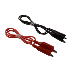 DiversiTech 5046 Flexible test leads, steel alligator clips with vinyl red and black insulators, 36in. 20 gauge wire, extremely flexible  | Midwest Supply Us