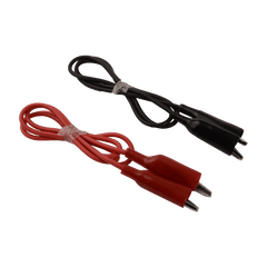 DiversiTech 5046 Flexible test leads, steel alligator clips with vinyl red and black insulators, 36in. 20 gauge wire, extremely flexible | Midwest Supply Us