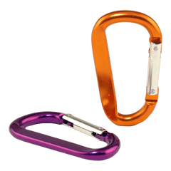 DiversiTech 540-CARABINER Carabiners come in a 2 piece package and are made of 8 mm anodized aluminum. Great for attaching ropes and clipping to tool belts. For indoor or outdoor use – work or leisure. Various colors. Pack of 8 | Midwest Supply Us