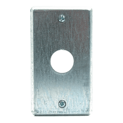 DiversiTech 620-255 Flat cover, 1/2in. K.O. Pack of 100 | Midwest Supply Us