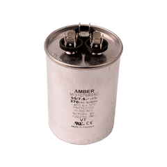 DiversiTech 3GR7555 Motor run capacitor, 370V, round, 55+7.5µF | Midwest Supply Us