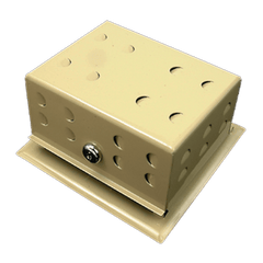 DiversiTech 585-TG7 Beige Steel w/Solid Base, 5-1/2in.x3-1/2in.x2-3/4in. | Midwest Supply Us