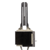 IGN-412 | TrueStart Silicon Carbide Hot Surface Ignitor with 5.25in lead wires and receptacle with .093” male pins and 1.25in block with rib on right edge mounting bracket Replaces: Robertshaw 41-412 White-Rodgers 767A-373 | DiversiTech