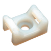WTM2 | White wire tie mount, #8 screw, 7pk | DiversiTech