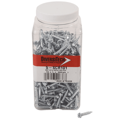DiversiTech 5-SCR101 10 x 1 Taper Point, pack of 500  | Midwest Supply Us
