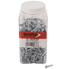 DiversiTech 5-SCR101 10 x 1 Taper Point, pack of 500 | Midwest Supply Us