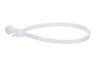 60264CX | Tie w/mtg. hole, pack of 100, mounting hole- #8, length- 6in., color- natural, max bundle diameter- 1-3/8in., tensile strength- 30 lb. | DiversiTech