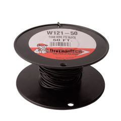 DiversiTech W121-50 12 gauge, black, 50ft. Pack of 5 | Midwest Supply Us