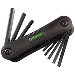 DiversiTech 1839048 SAE Folding Hex Key Set  | Midwest Supply Us