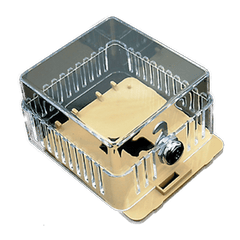 DiversiTech 585-TG5 Clear Plastic w/Solid Base, 3-1/2in.x3-1/4in.x2-1/4in. | Midwest Supply Us