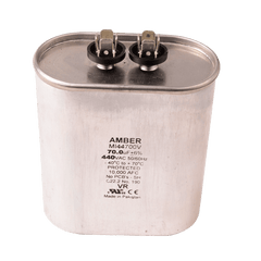 DiversiTech 45700H Motor run capacitor, 440V, oval, 70µF | Midwest Supply Us