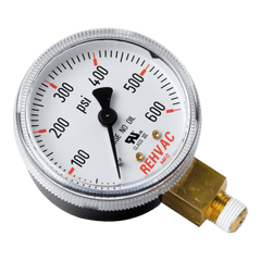 DiversiTech GA-06 Rehvac 600psi Low Pressure Replacement Gauge | Midwest Supply Us