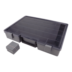 DiversiTech 8233 Satchel style case- no. of compartments- Up to 24, dimensions (L X W X D)- 15in. x 11-3/4in. x 2-1/2in. | Midwest Supply Us