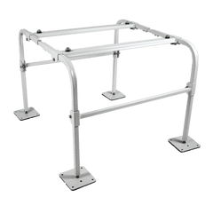 DiversiTech QSMS2402 24in Dual Fan Mini-Split Stand, Steel  | Midwest Supply Us