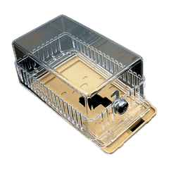 DiversiTech 585-TG1 Clear Plastic w/Two Bases, 5-3/4in.x 3-1/2in.x 2-3/4in. | Midwest Supply Us