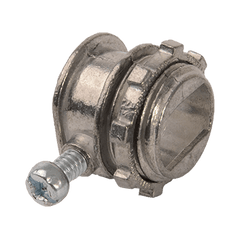 DiversiTech PI311 Set screw type connector, 25 per pack, trade size 3/8in., knockout 1/2in. | Midwest Supply Us