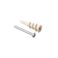 DiversiTech 7317L E-Z Anchor Lite, nylon, pack of 50, screw size- #6 x 1-1/4in., max fixture- 3/4in. | Midwest Supply Us