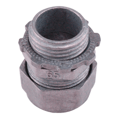 DiversiTech PI411 Compression type connectors, 8 per pack, trade size 1/2in., knockout 1/2in. | Midwest Supply Us